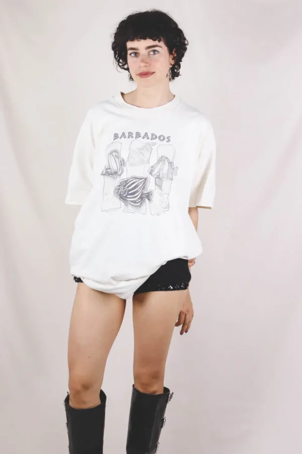 Barbados vintage t-paita