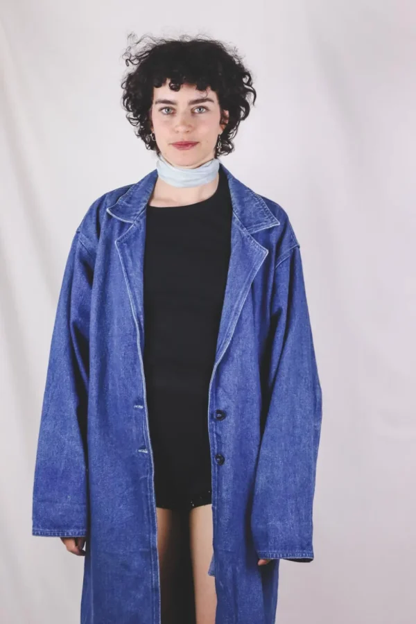 Blu vintagefarkkutakki