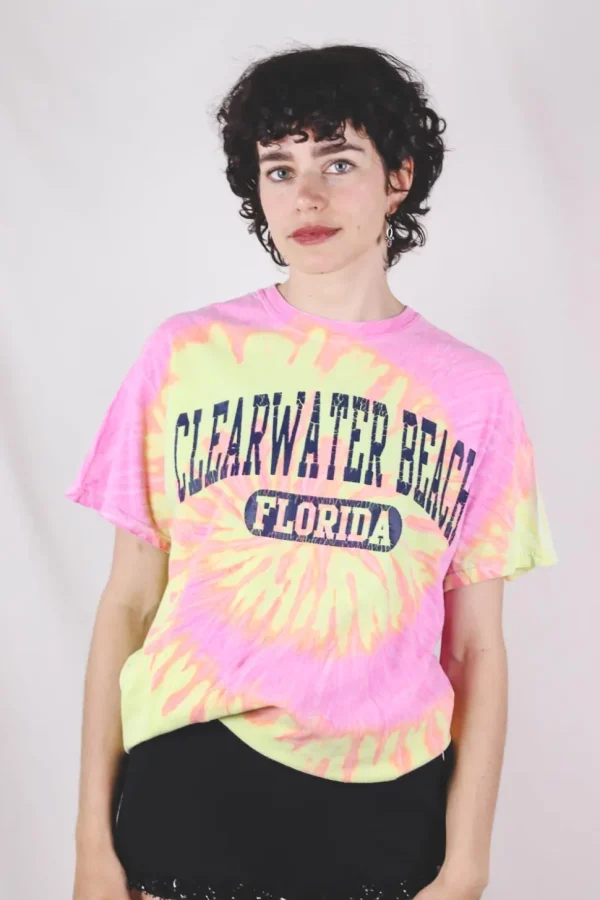 Clearwater beach vintage t-paita