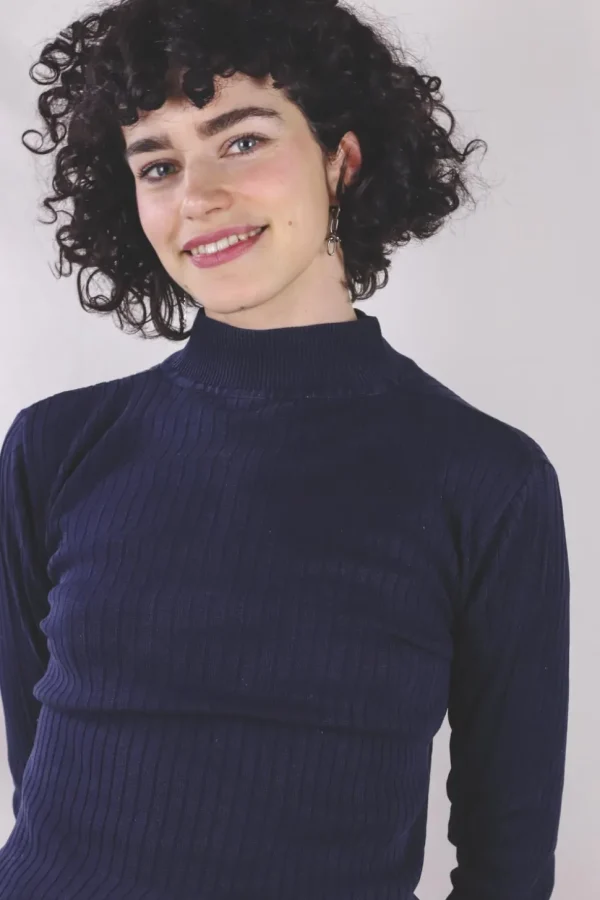 Emma vintagesilkkineulepaita