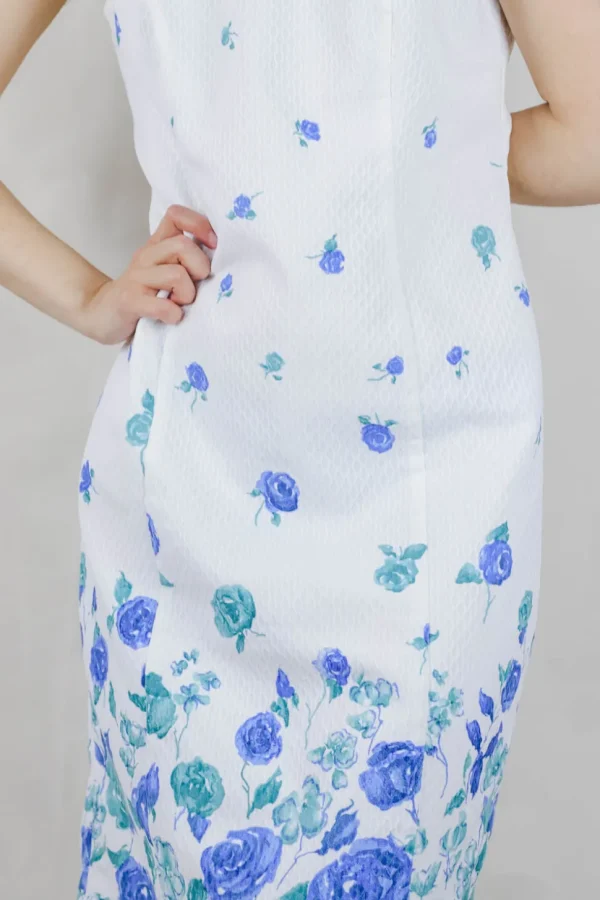 Fiole vintagekukkamekko