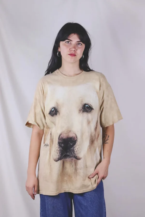 Golden dog t-paita