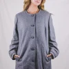 Imelda kotimainen vintagevillakangastakki