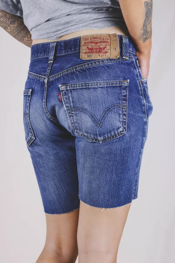 Leviksen 501 vintagefarkkushortsit