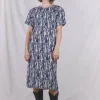 Lila vintagemekko