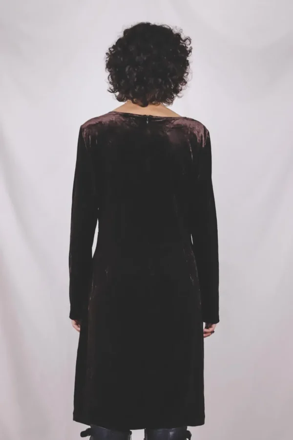 Liz vintagesamettimekko