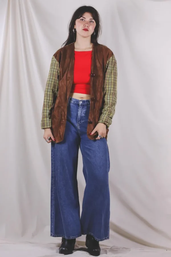 Manuela vintagemokkanahkatakki