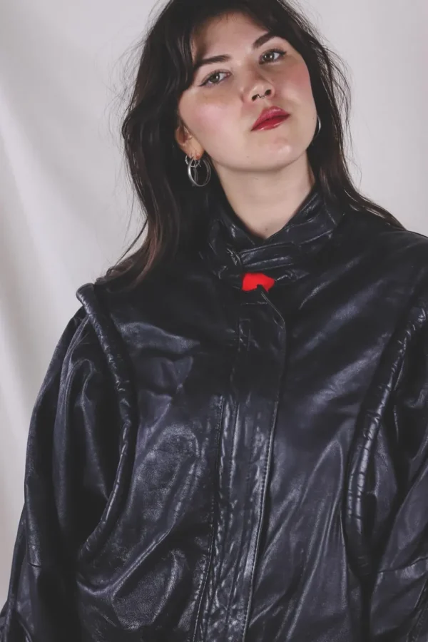 Relda vintagenahkatakki