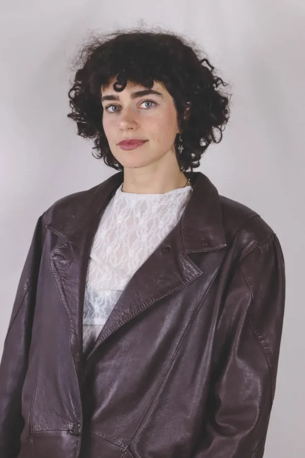 Sesi 80-luvun vintagenahkatakki