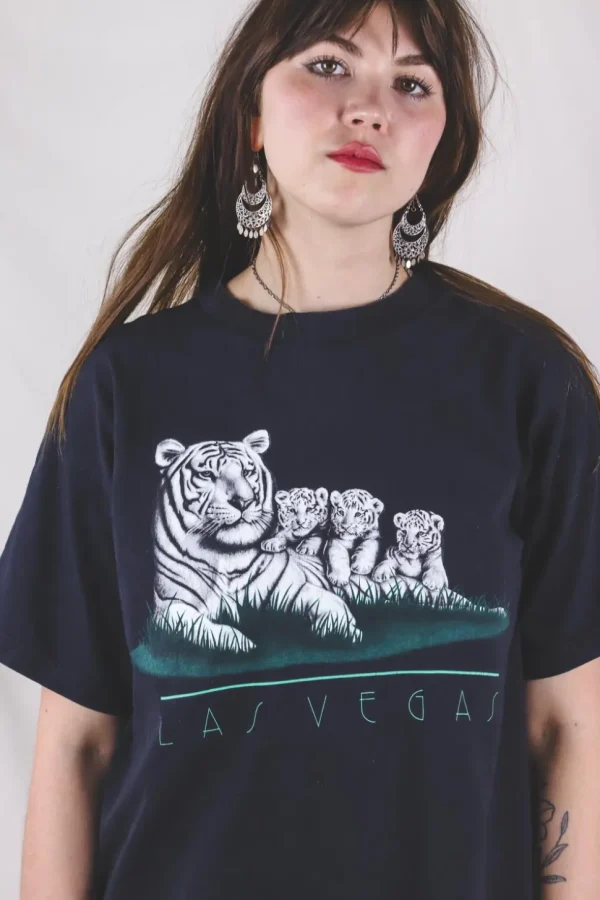 Vegas Tiger vintage t-paita