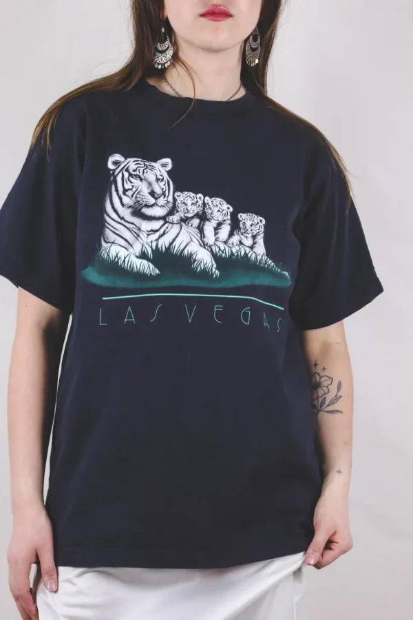 Vegas Tiger vintage t-paita