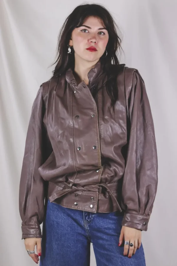 Vilda vintagenahkatakki