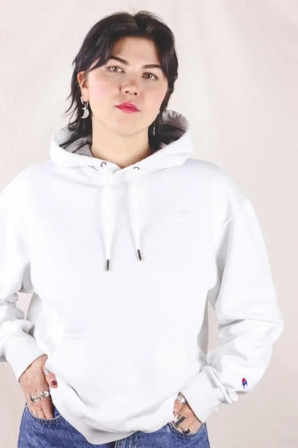 White Champion vintagehuppari