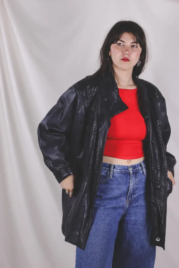 Wilda vintagenahkatakki